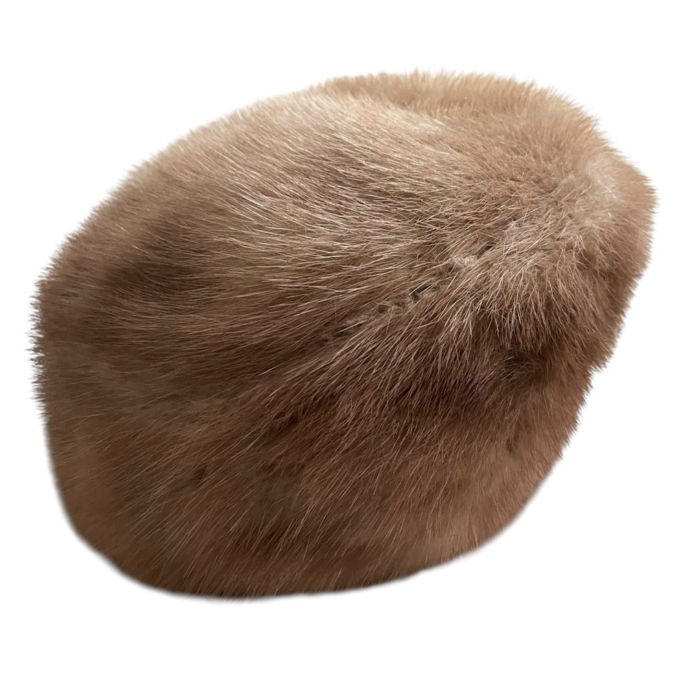 Vintage Luxurious Brown Fur Hat